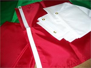 blank nylon flags assorted nylon solid color flags