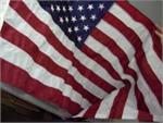 nylon sewn stripes US flag